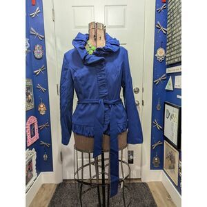 XL INC International Concepts Voltage Ruffled Coat NWT